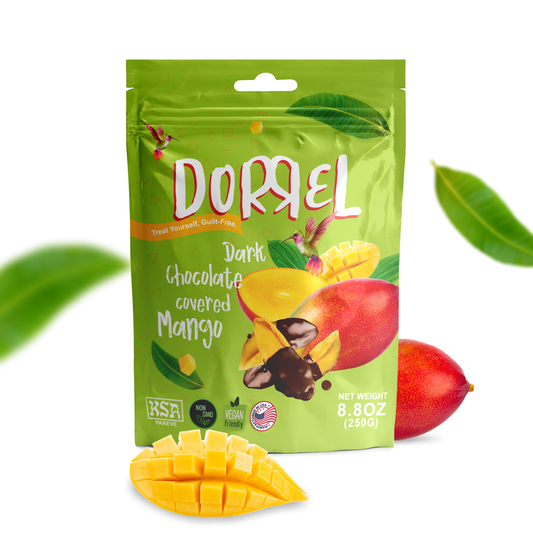 Dark Chocolate Covered Mango - Nutritious and Sweet Snacks