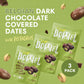3 PACK Belgian dark Chocolate covered medjool Date stuffed with Pistachios