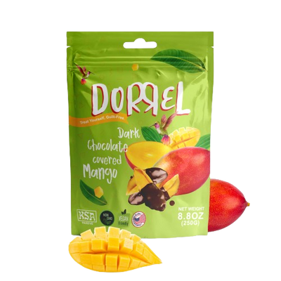 Dark Chocolate Covered Mango - Nutritious and Sweet Snacks