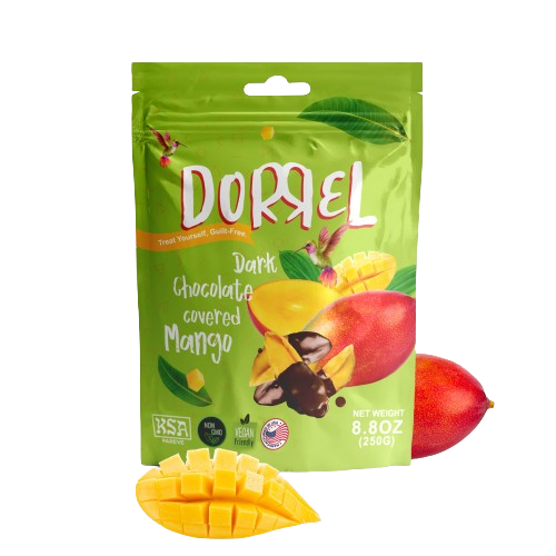 Dark Chocolate Covered Mango - Nutritious and Sweet Snacks