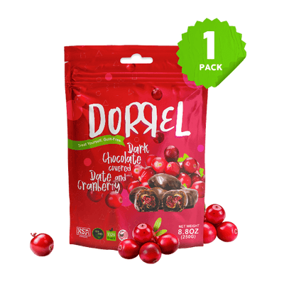 Dark Chocolate Covered Cranberry & Date - Nutritious and Sweet Snacks